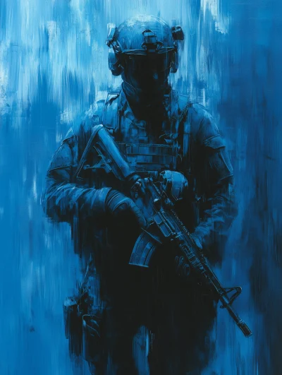 Special Forces Abstract Minimalism