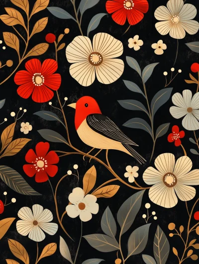 Scandi Folk Art Patterns