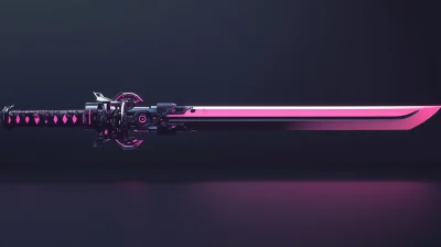 Cybernetic Samurai Sword