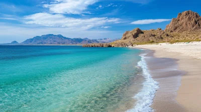 Mexican Beach in Baja