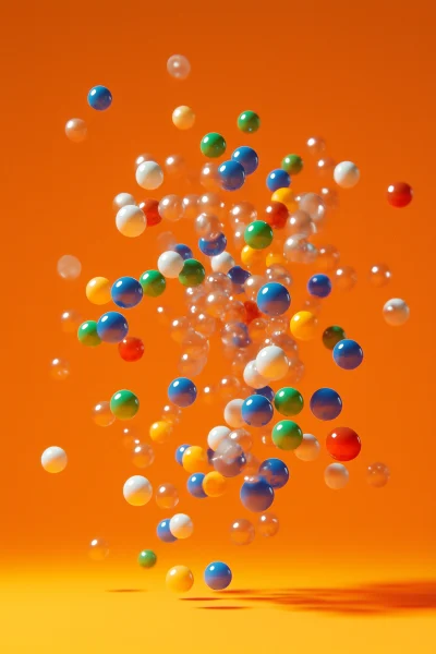 Colorful Plastic Balls