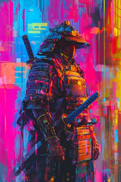 Cyberpunk Viking