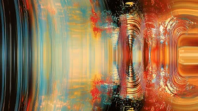 Abstract Painting of Electromagnetic Zeitgeber