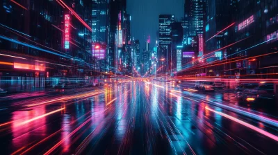 Neon City Lights