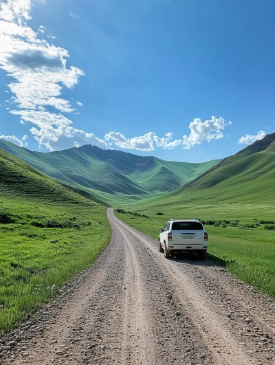 Road Trip Through Kazakhstani Mountains