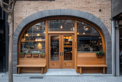 Urban Coffee Shop in Seoul