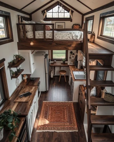 Cozy Tiny House Interior Design