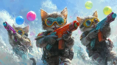 Kitten Special Forces Battle