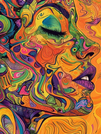 Psychedelic Portrait