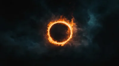 Ring of Fire in Darkness