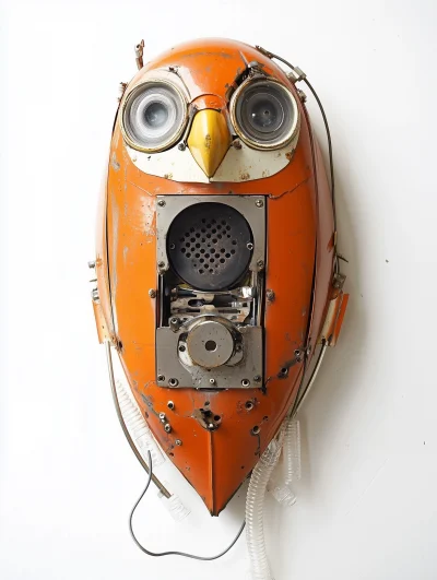 Vintage Mechanical Parrot