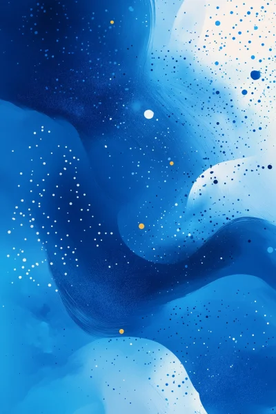 Abstract Blue Background Illustration