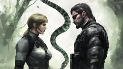 Snake vs The Boss