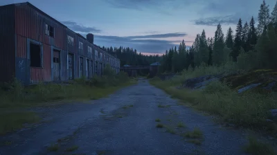 Abandoned Mining Facility