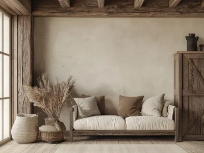 Rustic Room Mockup