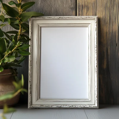 Country Western Picture Frame Mockup