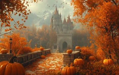 Autumn Elven Castle