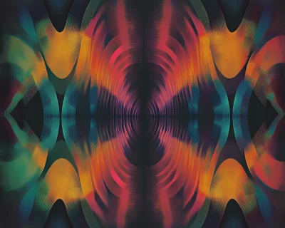 Moody Optical Art Pattern