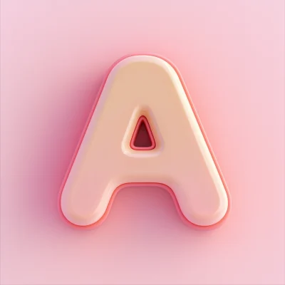 3D Cute Minimalist App Icon