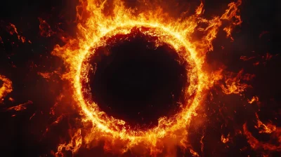 Ring of Fire in Darkness