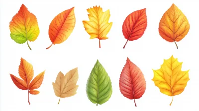 Autumn Leaves Vector Illustration