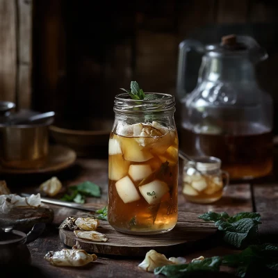 Kombucha Bottles Showcase