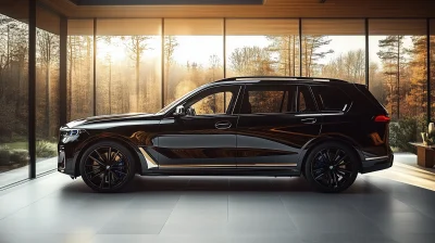 Black BMW X7