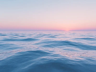 Tranquil Twilight Sea Reflections