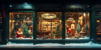 Christmas Window Display