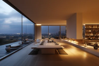 City Penthouse Dining Room