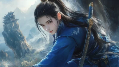 Young Wuxia Warrior