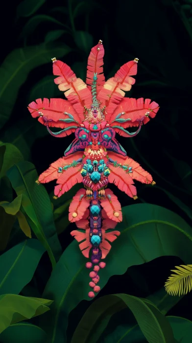 Flower Computer and Bejeweled Game