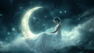 Enchanting Moon Goddess