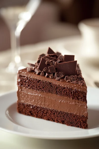 Meticulously Crafted Chocolate Cake