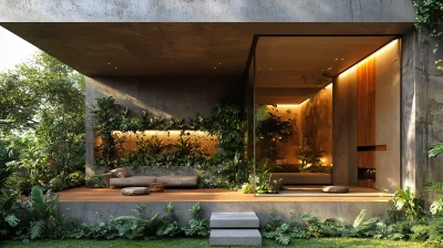 Interior Jungle House