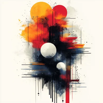 Bold and Modern Abstract Art Design