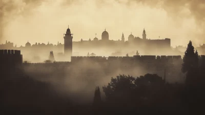 Ancient Jerusalem Skyline