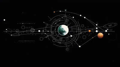 Futuristic Star Chart