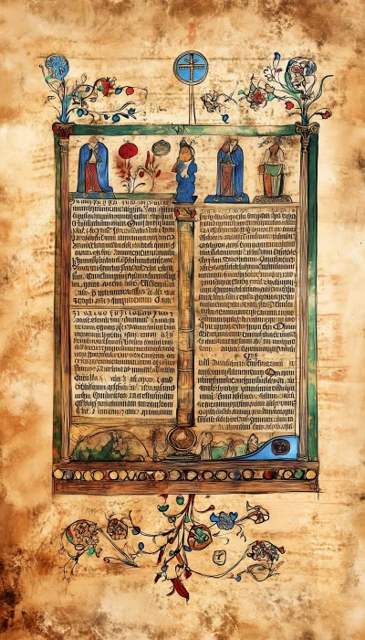 Ancient Manuscript with 7 Seals