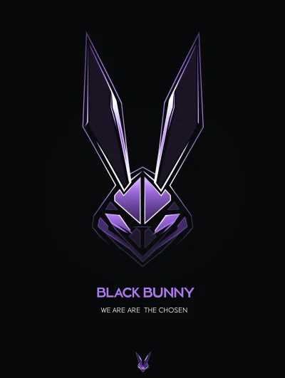 Blackbunny Logo Design