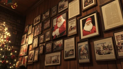 Santa Claus Tribute Wall