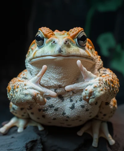 Magical Forest Toad Gesture