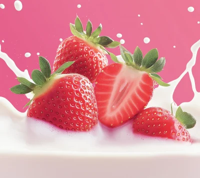 Strawberry Milk Splash