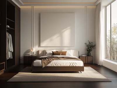 Modern Minimalist Bedroom