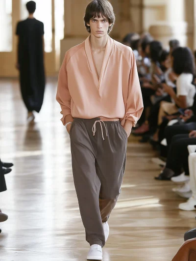 Fashion Show at Lemaire Spring Summer 2025 Men’s Wear Collection