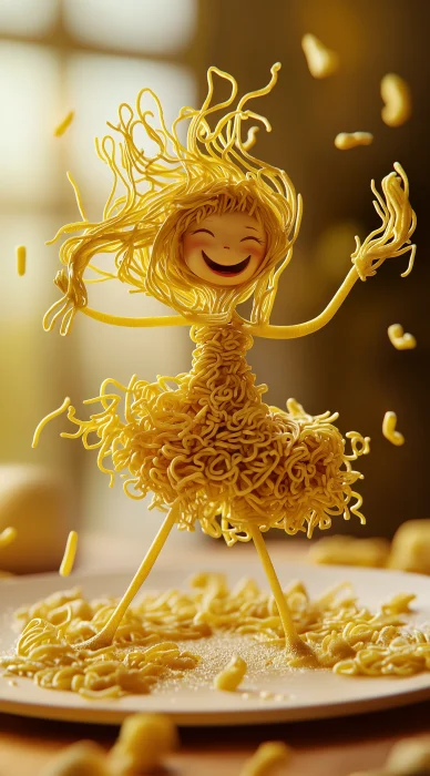 Noodle Dancing Girl