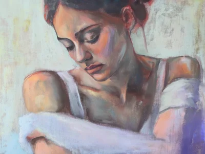 Soft Pastel Figure Painting