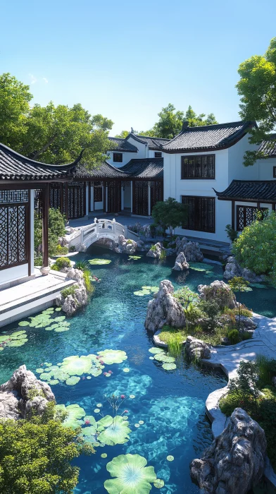 Hyperrealistic Suzhou