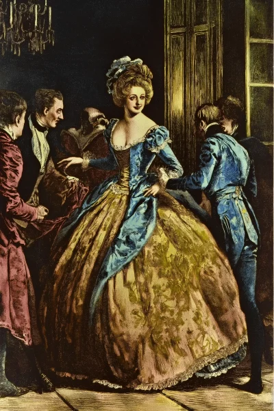 Marie Antoinette in Ball Gown