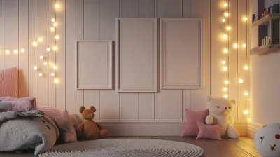 Cozy Kids Room Mockup